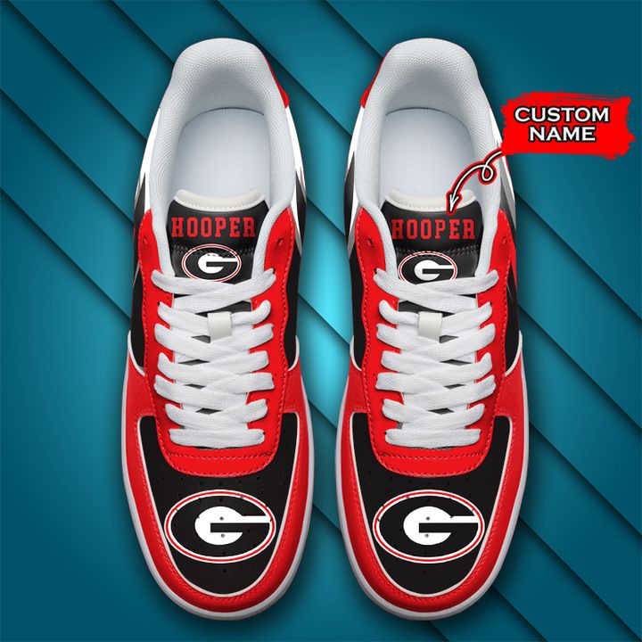 NCAA Georgia Bulldogs Custom Name Air Force 1 AZBTAF1000126