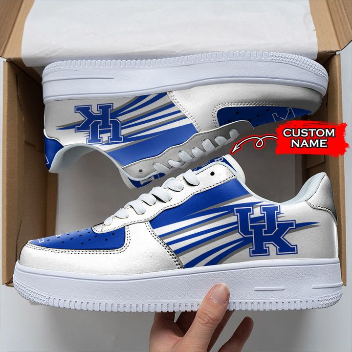 NCAA Kentucky Wildcats Custom Name Air Force 1 AZBTAF1000129