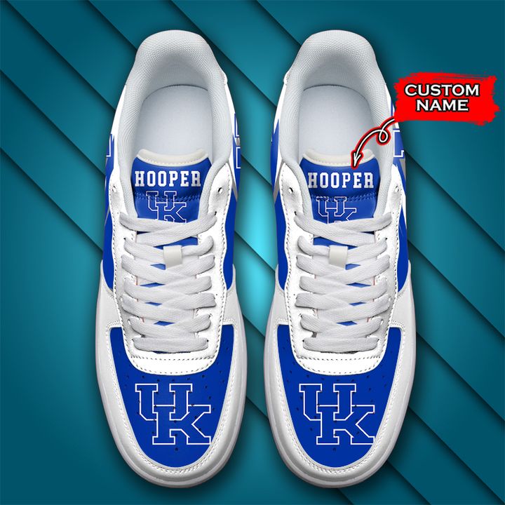 NCAA Kentucky Wildcats Custom Name Air Force 1 AZBTAF1000129