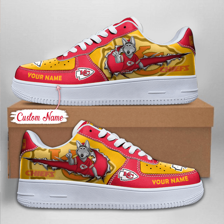 NFL Kansas City Chiefs Custom Name Air Force 1 AZBTAF1000141