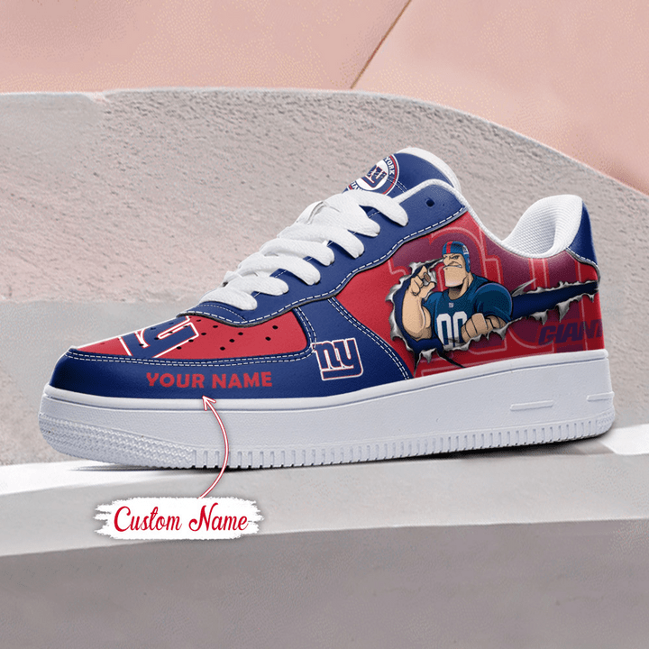 NFL New York Giants Custom Name Air Force 1 AZBTAF1000147