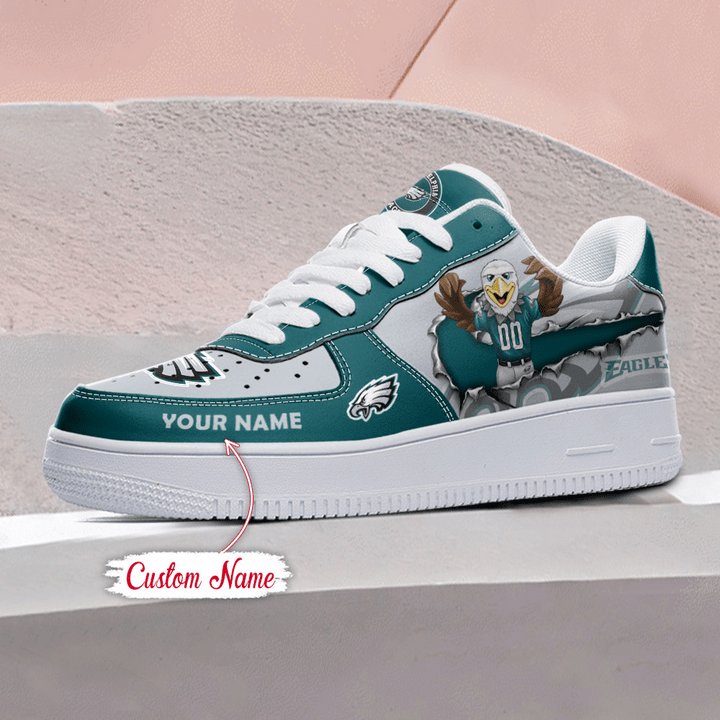 NFL Philadelphia Eagles Custom Name Air Force 1 AZBTAF1000063