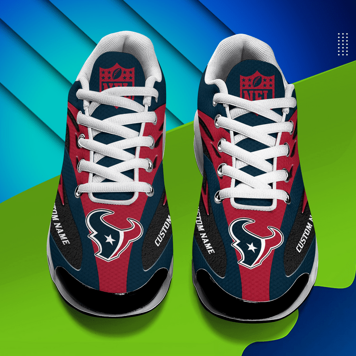 Houston Texans Personalized Plus T-N Youth Sneakers AZBTTNS000011
