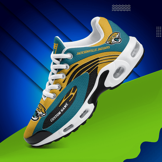 Jacksonville Jaguars Personalized Plus T-N Youth Sneakers AZBTTNS000016