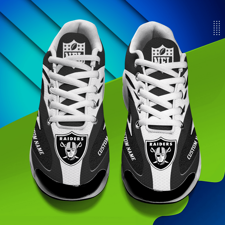 Las Vegas Raiders Personalized Plus T-N Youth Sneakers AZBTTNS000029