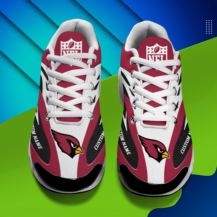 Arizona Cardinals Personalized Plus T-N Youth Sneakers AZBTTNS000003
