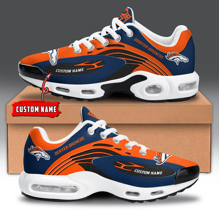 Denver Broncos Personalized Plus T-N Youth Sneakers AZBTTNS000006