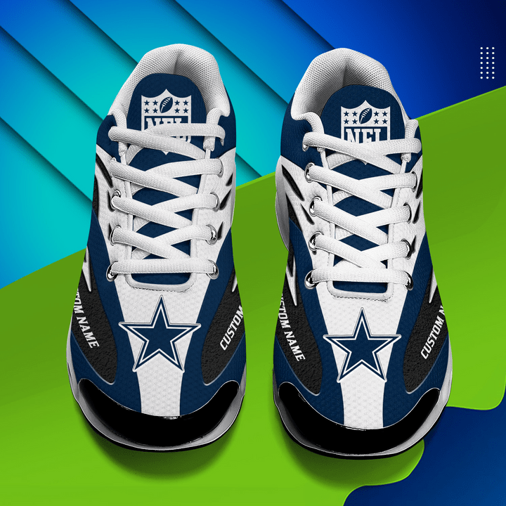 Dallas Cowboys Personalized Plus T-N Youth Sneakers AZBTTNS000020