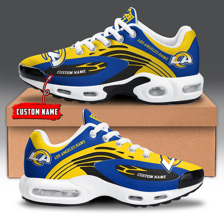 Los Angeles Rams Personalized Plus T-N Youth Sneakers AZBTTNS000025