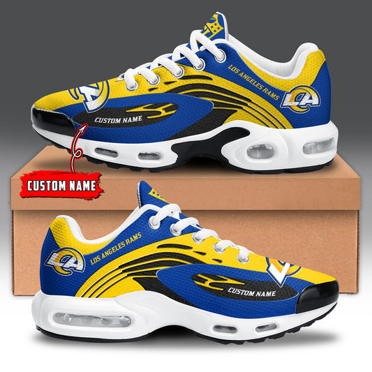 Los Angeles Rams Personalized Plus T-N Youth Sneakers AZBTTNS000025