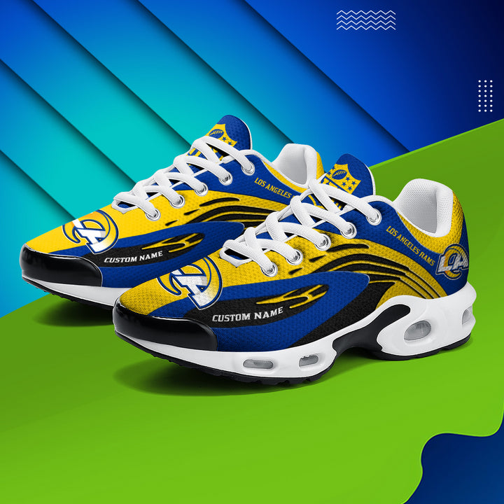 Los Angeles Rams Personalized Plus T-N Youth Sneakers AZBTTNS000025