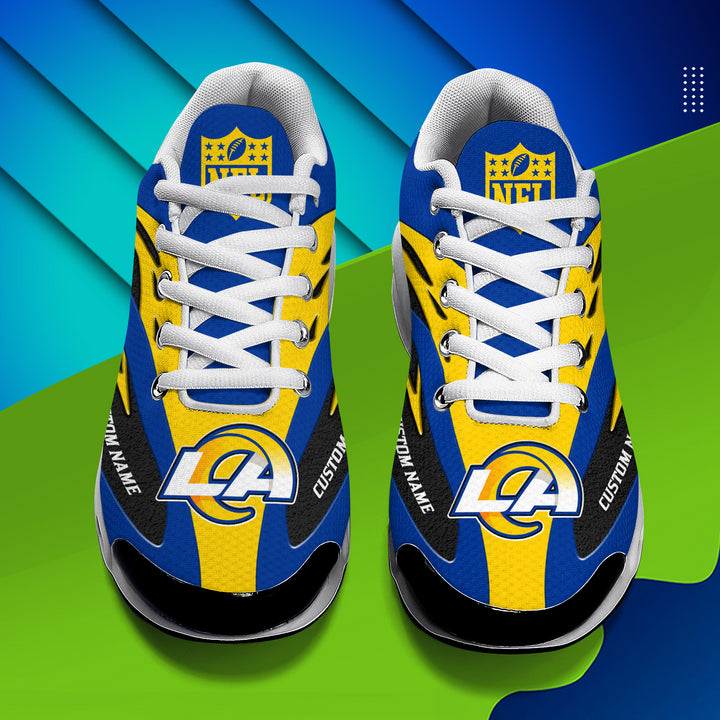 Los Angeles Rams Personalized Plus T-N Youth Sneakers AZBTTNS000025