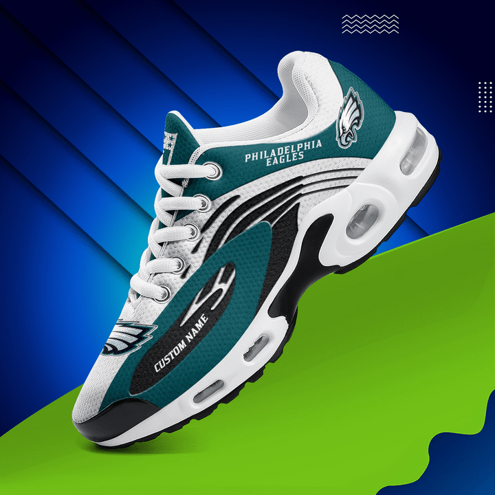 Philadelphia Eagles Personalized Plus T-N Youth Sneakers AZBTTNS000019