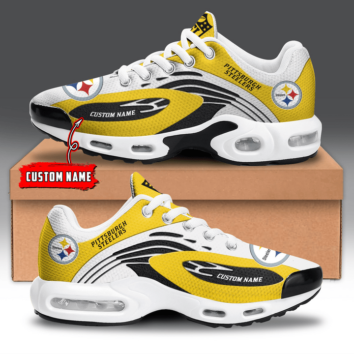 Pittsburgh Steelers Personalized Plus T-N Youth Sneakers AZBTTNS000013