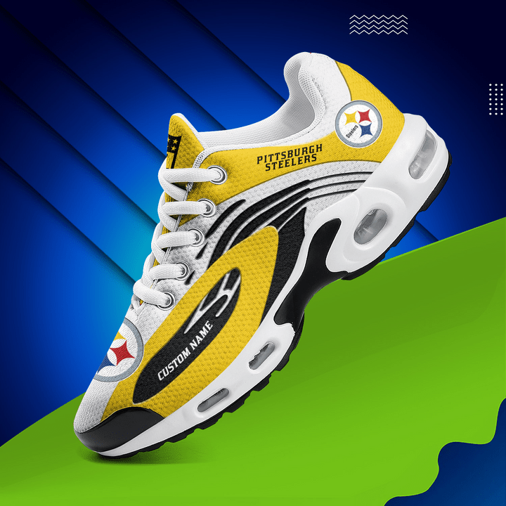 Pittsburgh Steelers Personalized Plus T-N Youth Sneakers AZBTTNS000013