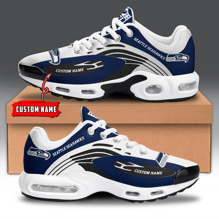 Seattle Seahawks Personalized Plus T-N Youth Sneakers AZBTTNS000002