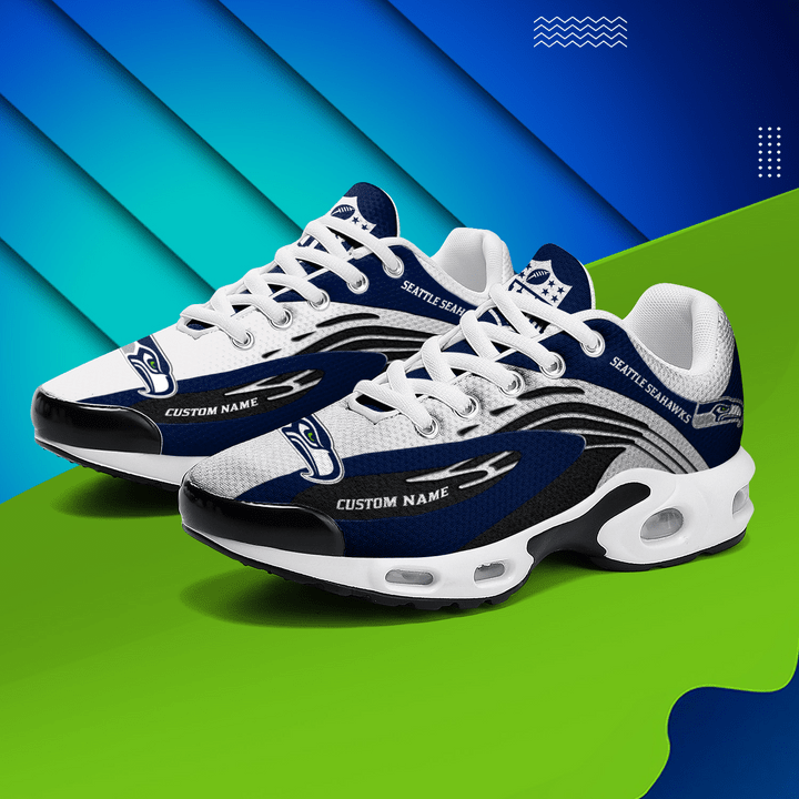 Seattle Seahawks Personalized Plus T-N Youth Sneakers AZBTTNS000002