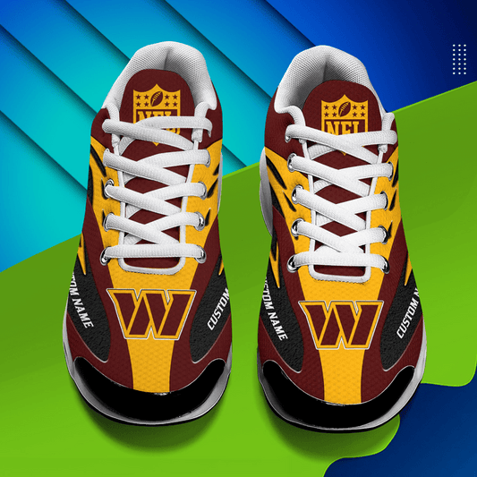 Washington Commanders Personalized Plus T-N Youth Sneakers AZBTTNS000010