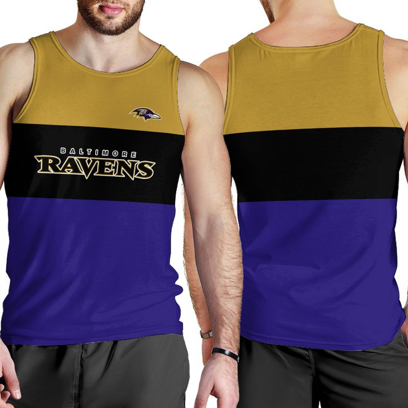 Baltimore Ravens Men Tank Top BGMTT050