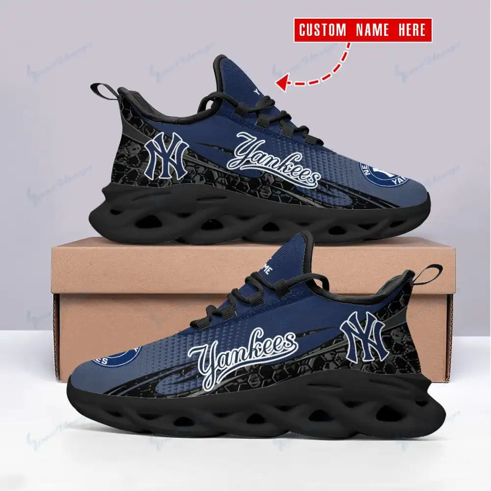 New York Yankees Personalized Yezy Running Sneakers BB143