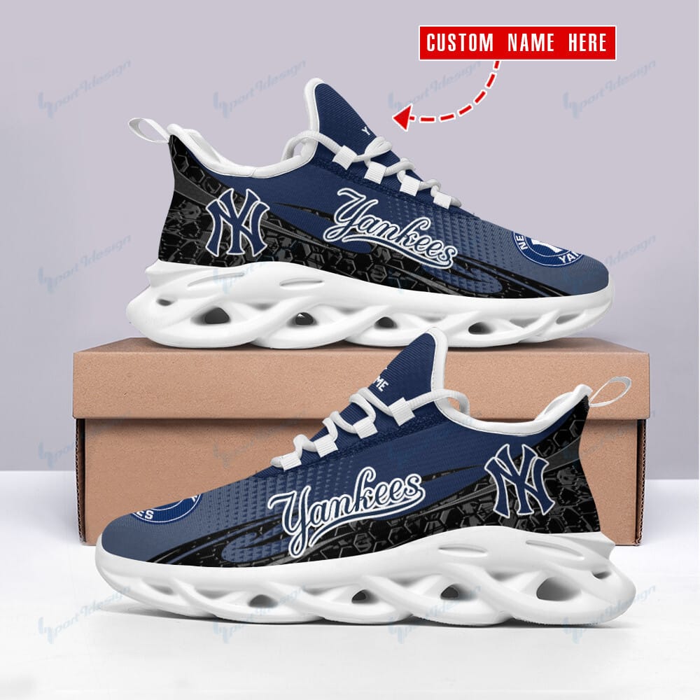 New York Yankees Personalized Yezy Running Sneakers BB143