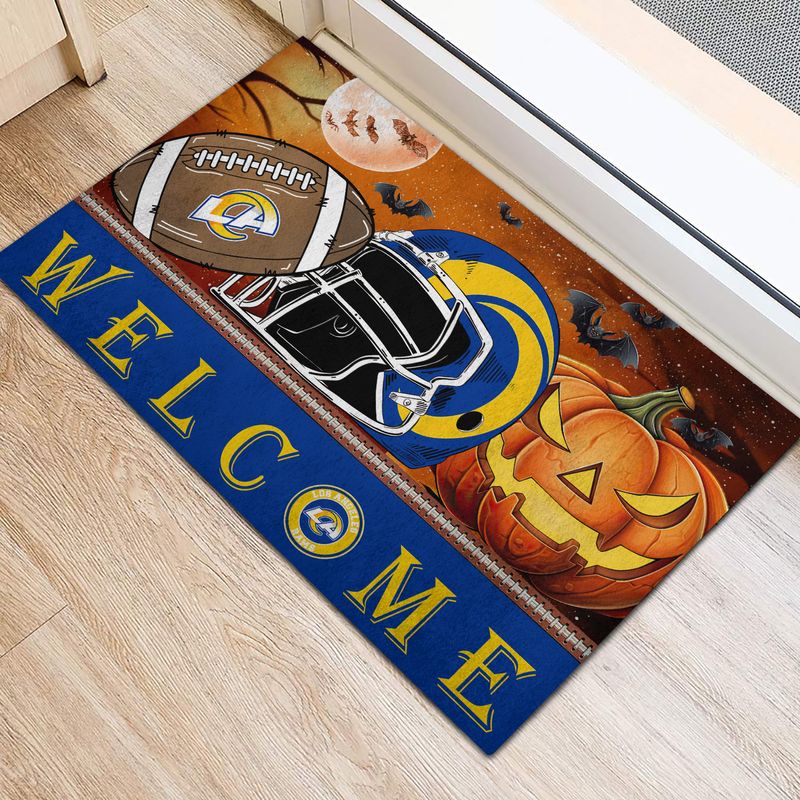 Los Angeles Rams Halloween Doormat New Collection AZBTDM000025