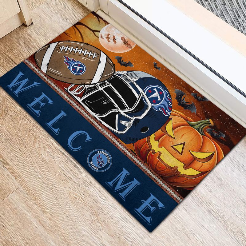 Tennessee Titans Halloween Doormat New Collection AZBTDM000020