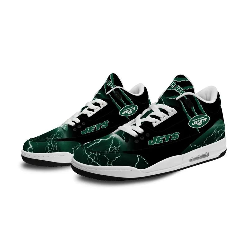 New York Jets Basic Leather JD03 Shoes Men and Women AZBTAJ3000206