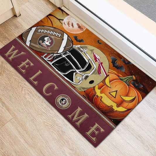 Florida State Seminoles Halloween Doormat New Collection AZBTDM000041
