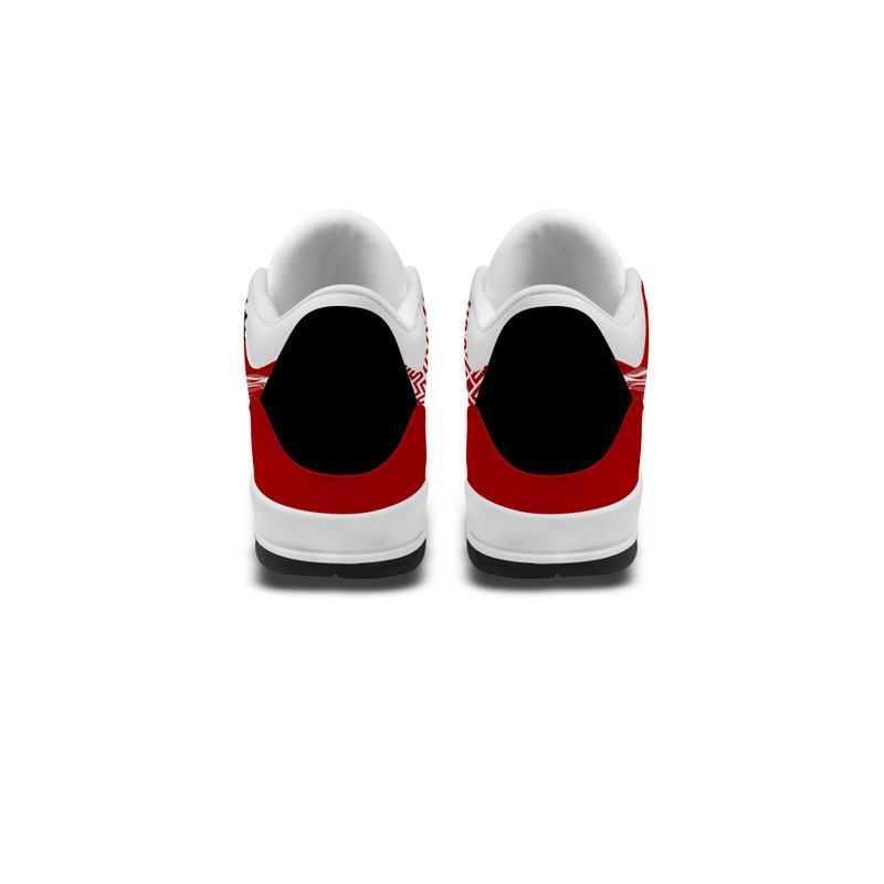 San Francisco 49ers Fire White Genuine Leather JD03 Shoes Men and Women AZBTAJ3000044