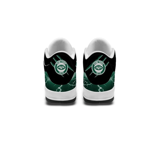 New York Jets Basic Leather JD03 Shoes Men and Women AZBTAJ3000206