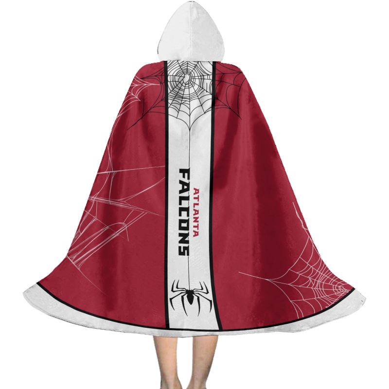 Atlanta Falcons Cowebs Pattern Halloween Limited Edition All-Over Print Halloween Cloak