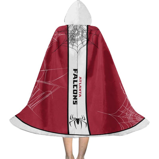 Atlanta Falcons Cowebs Pattern Halloween Limited Edition All-Over Print Halloween Cloak