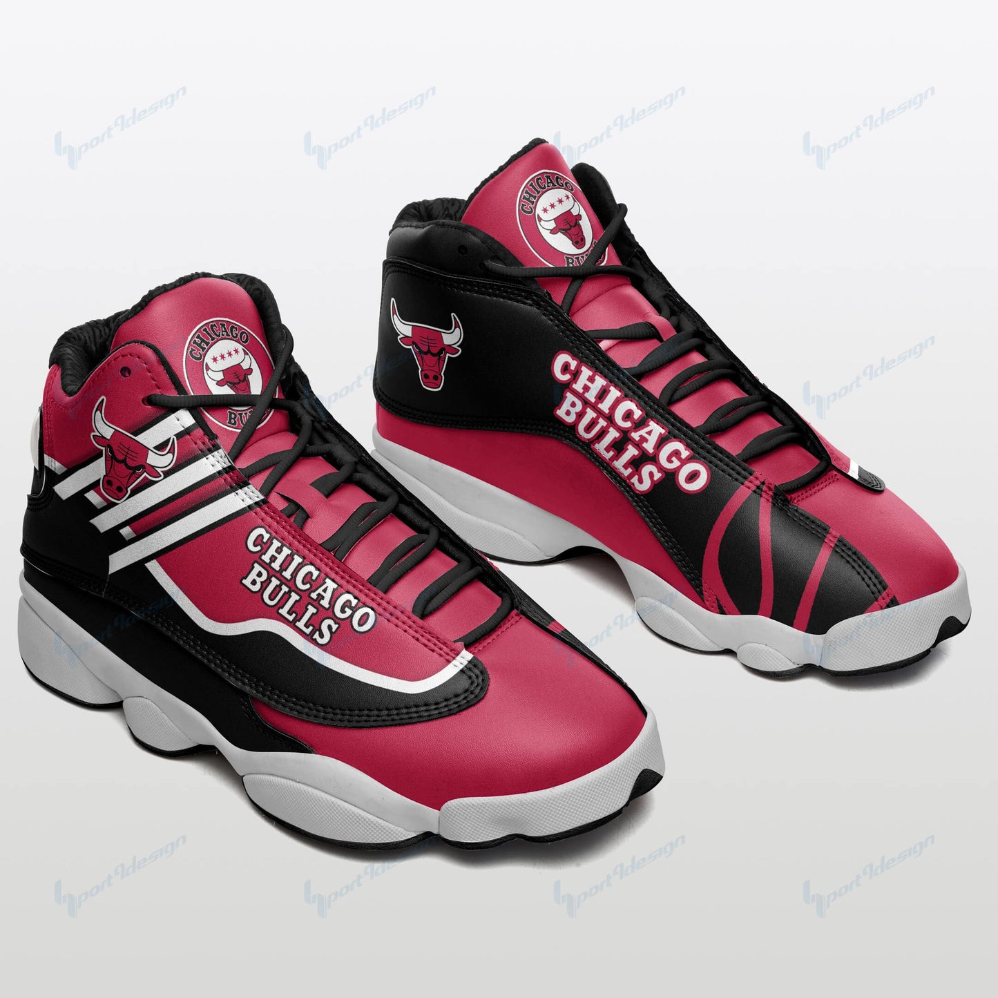 Chicago Bulls Personalized AJD13 Sneakers BG12