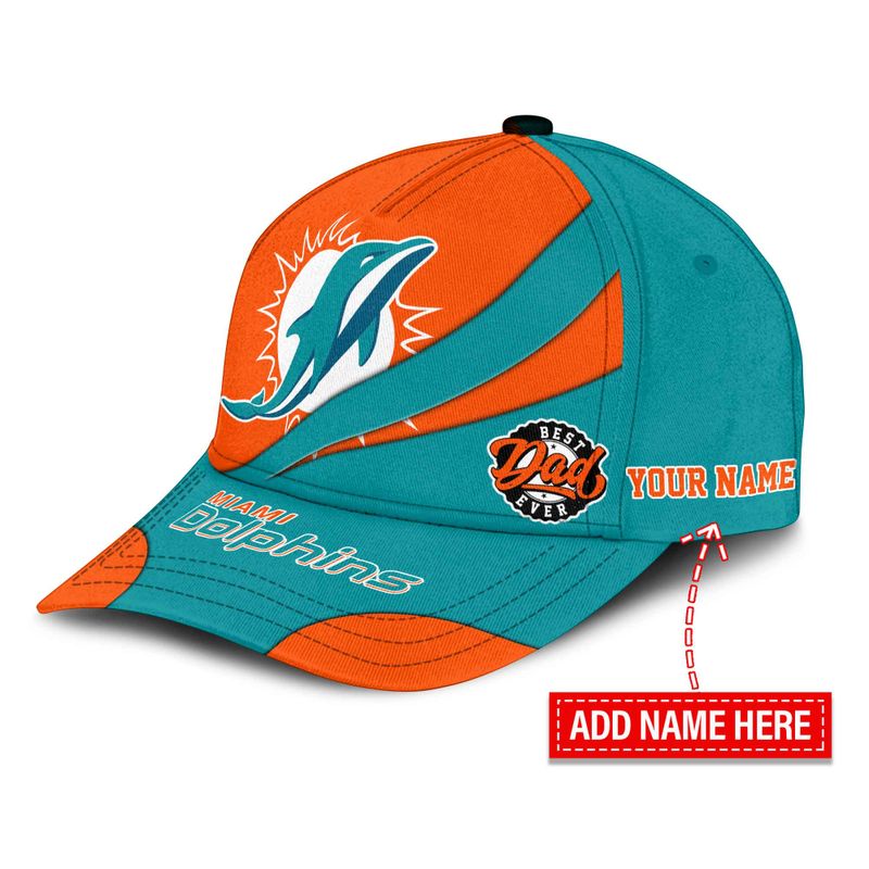 Miami Dolphins Personalized Limited Edition Classic Cap Gift For Father’s Day AZBTCAP000037