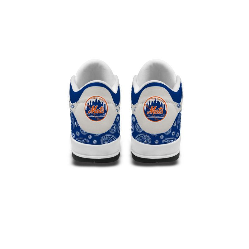 New York Mets Basic Leather JD03 Shoes Men and Women