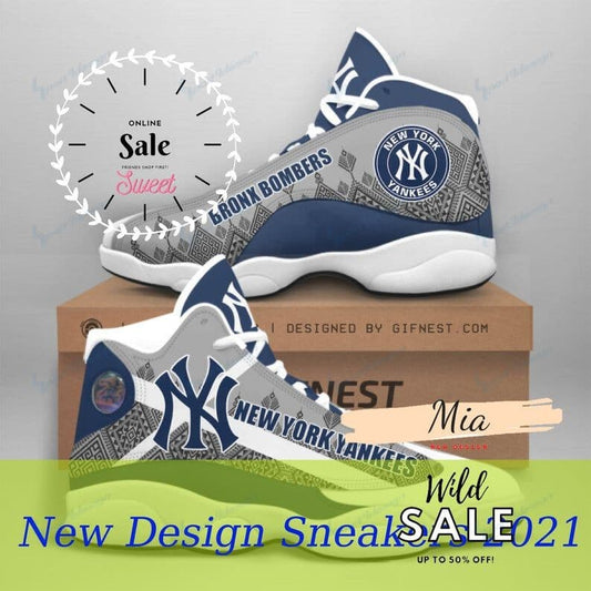 New York Yankees Air JD13 Sneakers 835