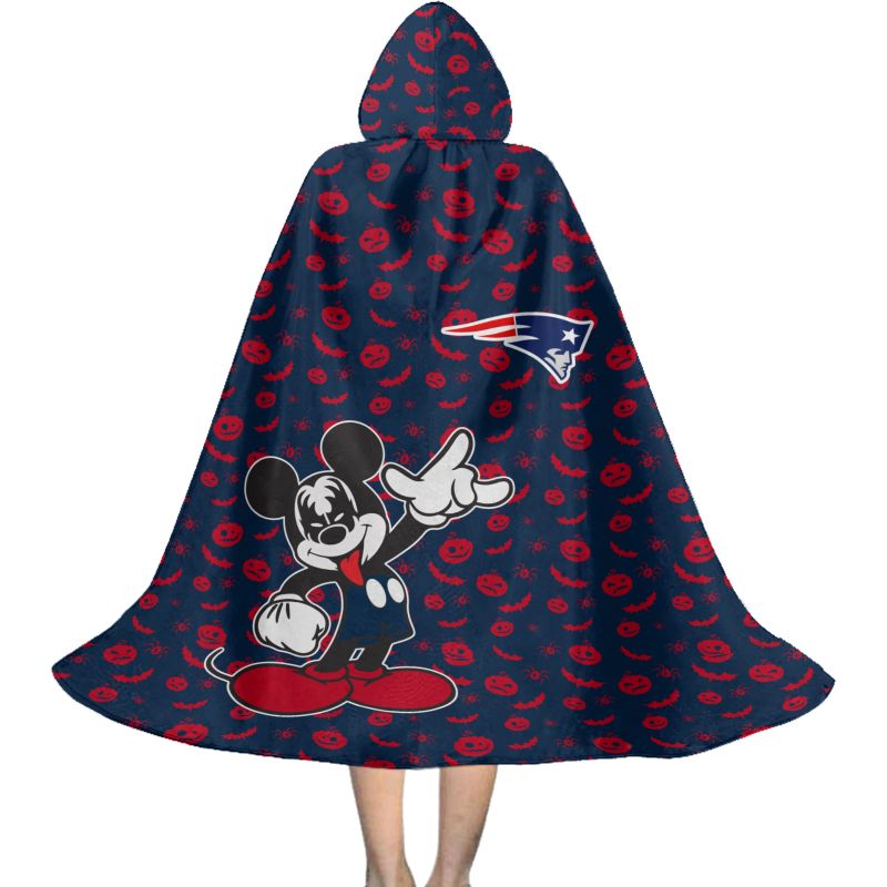 New England Patriots MM Halloween Limited Edition All-Over Print Halloween Cloak