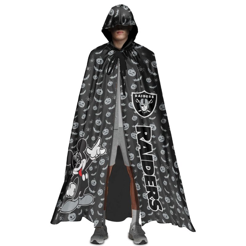 Las Vegas Raiders MM Halloween Limited Edition All-Over Print Halloween Cloak