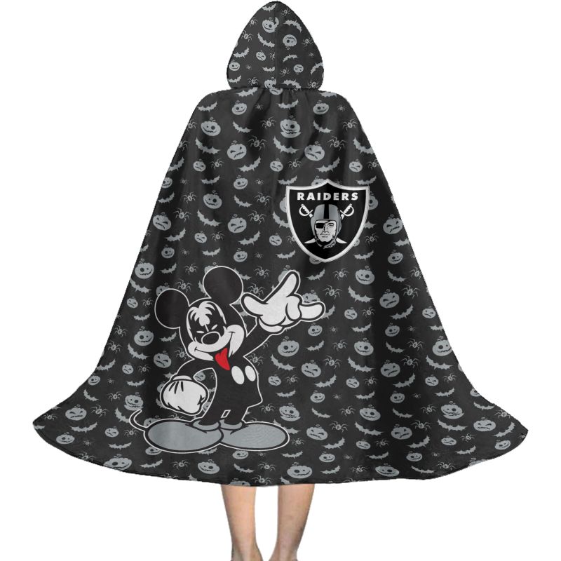 Las Vegas Raiders MM Halloween Limited Edition All-Over Print Halloween Cloak