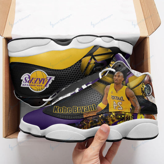 Los Angeles Lakers Air JD13 Sneakers 512