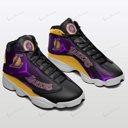 Los Angeles Lakers Air JD13 Sneakers 669