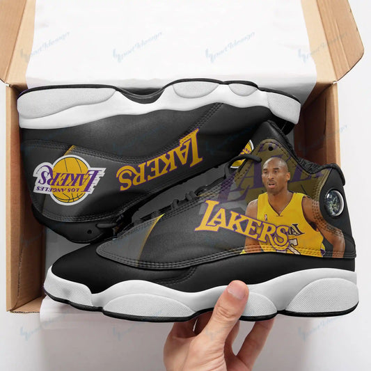Los Angeles Lakers Air JD13 Sneakers 682