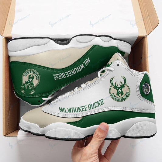 Milwaukee Bucks Air JD13 Sneakers 076