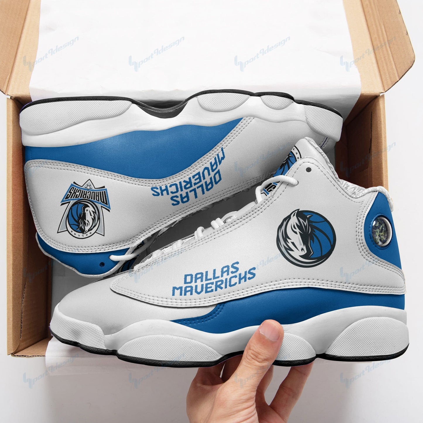 Dallas Mavericks Air JD13 Sneakers 066