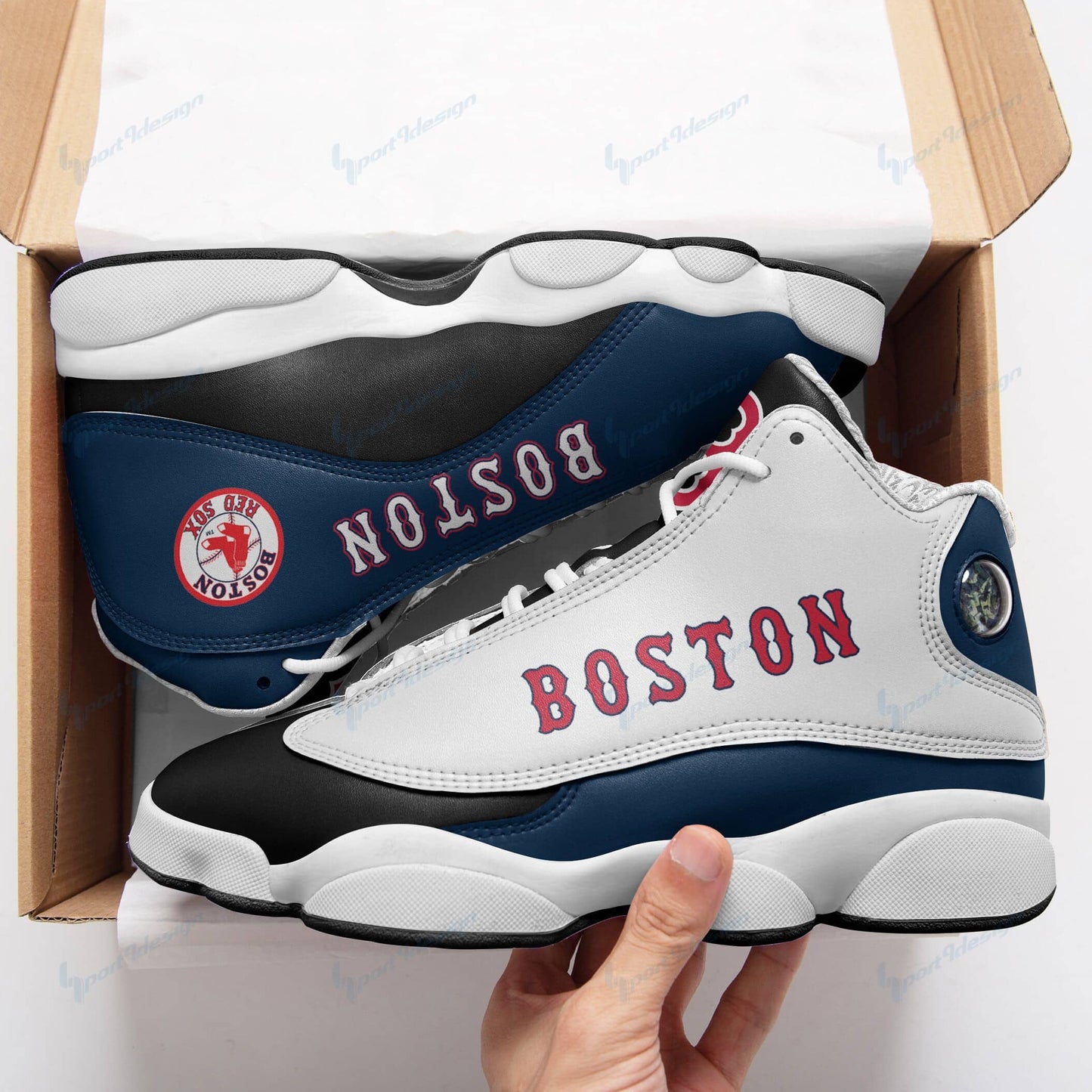Boston Red Sox Air JD13 Sneakers 059