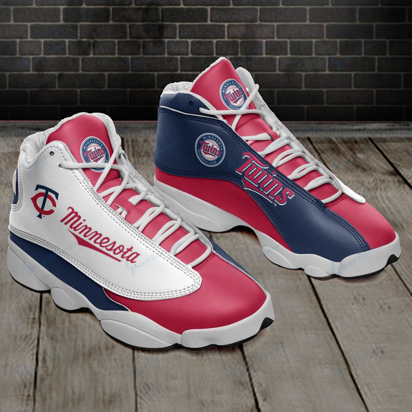 Minnesota Twins Air JD13 Sneakers 052