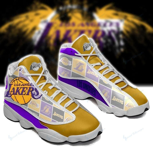 Los Angeles Lakers Air JD13 Sneakers 267