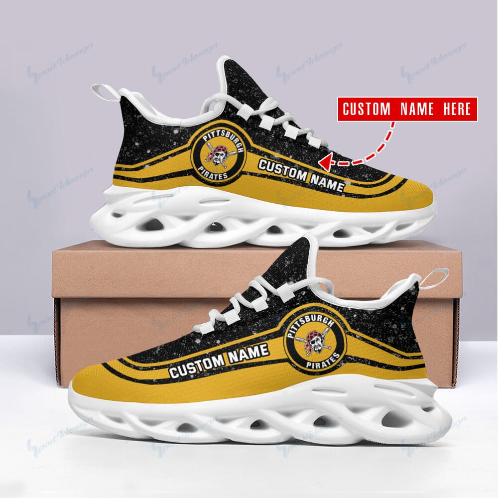 Pittsburgh Pirates Personalized Yezy Running Sneakers SPD357