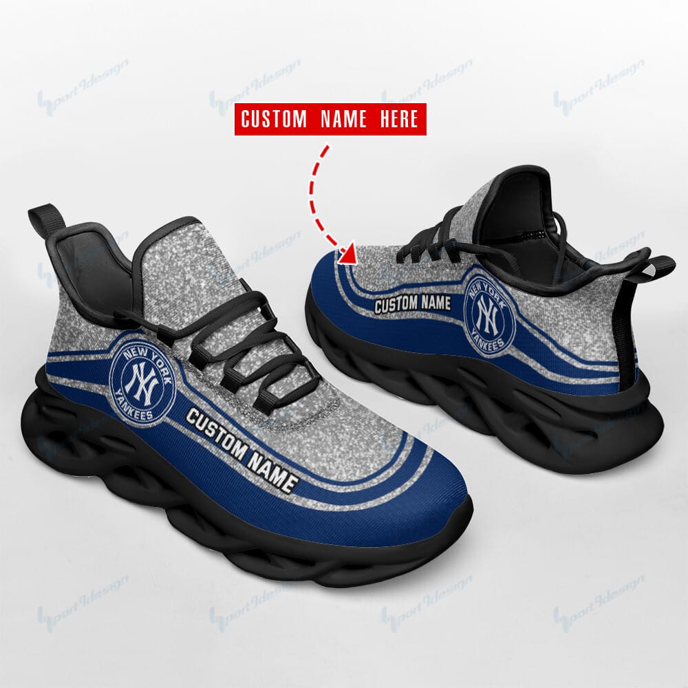 New York Yankees Personalized Yezy Running Sneakers SPD374